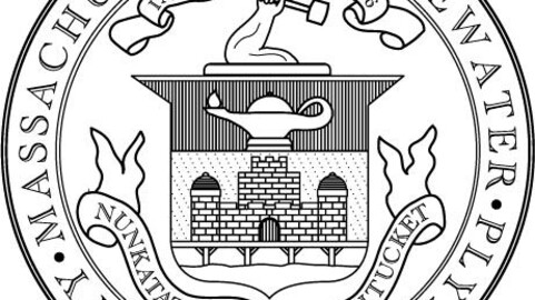 Bridgewater MA USA town seal vector file, svg dxf file for laser cutting, laser engraving, Cricut cut file, cnc router file, EZ Cad file