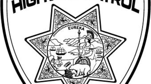 California Highway Patrol Patch vector file, svg dxf file for laser cutting, laser engraving, Cricut cut file, cnc router file, EZ Cad file