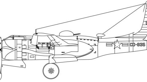 B 26 Marauder, svg vector file, laser cut file, cricut file, engraving file, cnc cut file, Eps file