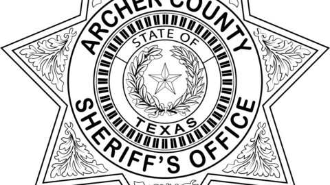 Archer County Sheriffs office badge Texas vector svg file for laser engraving, CNC router, fiber laser engraving, laser cutting, Cricut digital cutting machine file.