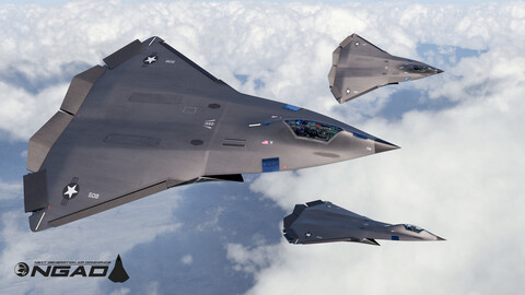 NGAD Next Generation Air Dominance Fighter