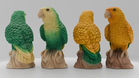 Parrot figure scan