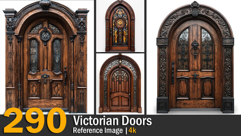 Victorian Doors | Reference Images | 4K