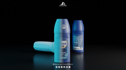 3d Model of Balea Men Deodorant