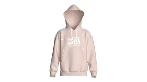 Men Hoodie - Waste Water