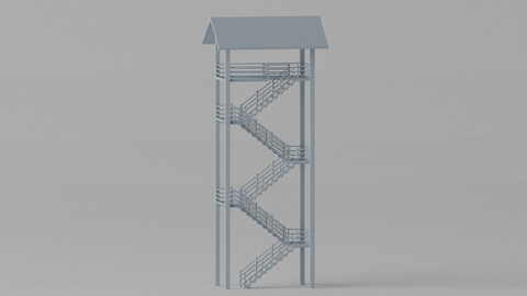 Observation Tower 3D model