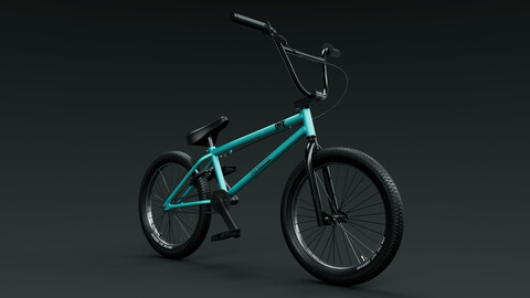 Bmx Bike 3D Model | Realistic Textured file