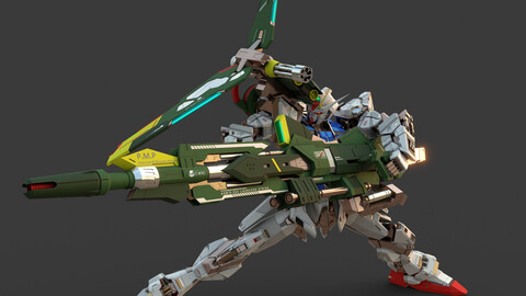 Launcher Strike Gundam Remake - Rigged