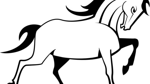 Horse Vector, svg vector file, laser cut file, cricut file, engraving file, cnc cut file, Eps file