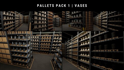 Pallets Pack 1 | Vases