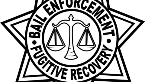 Bail Enforcement Fugitive Recovery Vector file, badge, black white, svg, outline, cnc cut, laser cut, digital, wood engraving, laser file, engraving file, line art, cricut, vinyl file, emblem, monogram