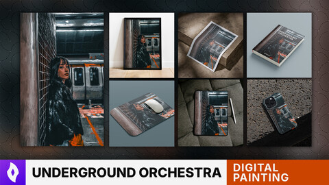 ILLUSTRATION: "Underground Orchestra" | Digital Painting