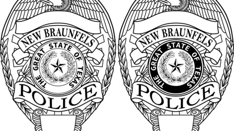 New Braunfels Police Department Texas, Eagle badge, Vector file, badge, black white, svg, outline, cnc cut, laser cut, digital, wood engraving, laser file, engraving file, line art, cricut, vinyl file, emblem, monogram