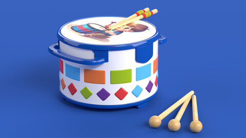 Toy 4 Drum Music Toy for kids