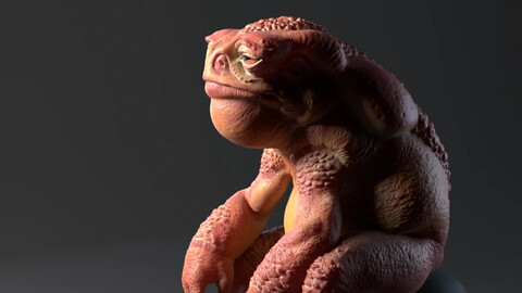 Mr Lonely Toad - Maya Rig