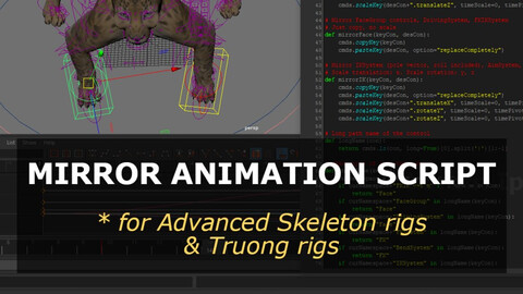 Maya Mirror Animation Maya Script