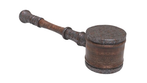 Rusty Mallet 3D Model