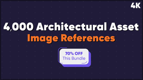 4,000 Architectural Assets Image References |MEGA PACK| 70% OFF