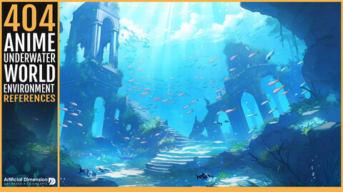 404 Anime Underwater World environment