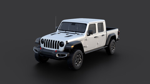 jeep gladiator | free download | Realistic Textured file