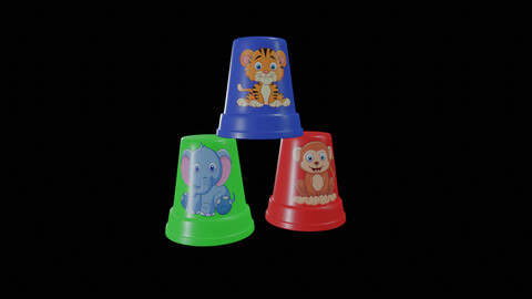 Creative and interactive toys-Stacking Cups