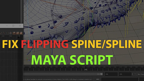 Maya Script: Fix flipping spine Maya Rigs