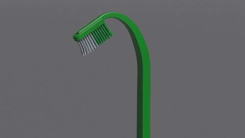 Toothbrush Maya Rig