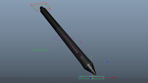 Tablet Pen - 3D Model Rigged