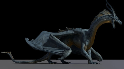 Ben dragon Maya rig