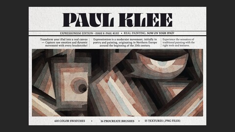 Paul Klee Procreate Kit