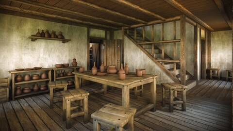 Medieval House (Complete Interior 1)