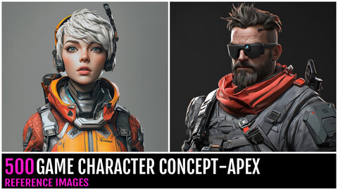 500 Game Character Concept-APEX