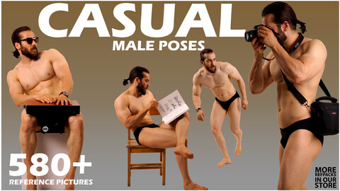 580+ Casual Male Pose Reference Pictures