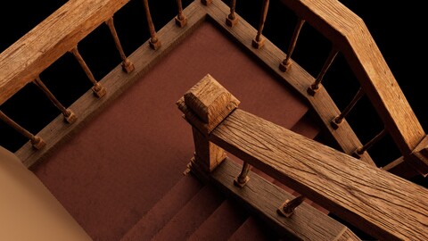 Wooden Staircase