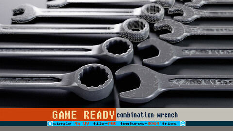 Combination wrench set