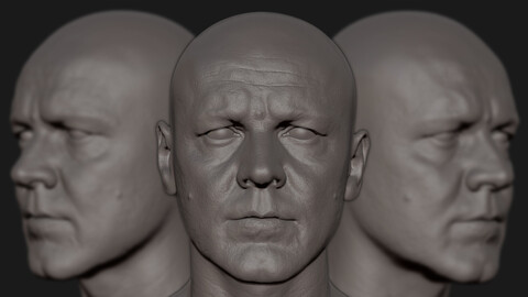 Russell Crowe - Likeness sculpt