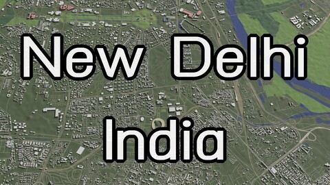 New Delhi India - city and urban