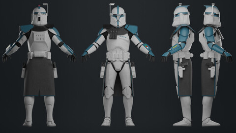 Phase I ARC Clone Trooper Game Ready