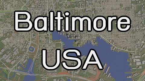 Baltimore USA - city and urban