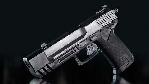 HL2 Pistol - Substance Painter Project