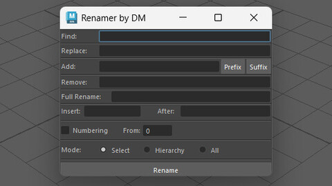 RenamerByDM V1.1