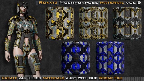 Rokviz multi-purpose Material vol.5