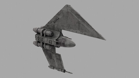 Davaab-type Mandalorian Starfighter - Star Wars