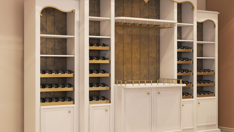 Classic Wine Cabinet 001