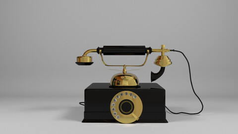 Telephone  3d model