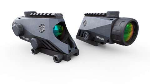 Sig Sauer Bravo4 4x30mm Wide Field Battle Sight