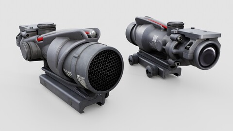 Trijicon ACOG TA31 Fiber Optic 4x Rifle Scope