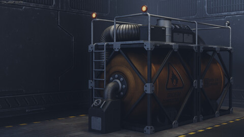 Industrial Gas Tank