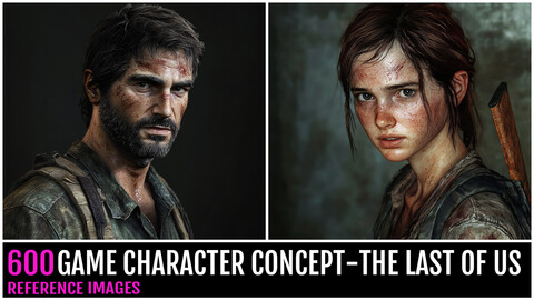 600 Game Character Concept-The Last Of us