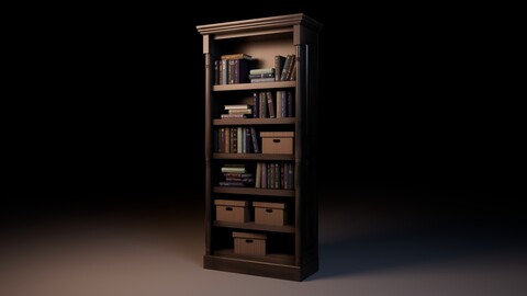 Stylised Bookshelf